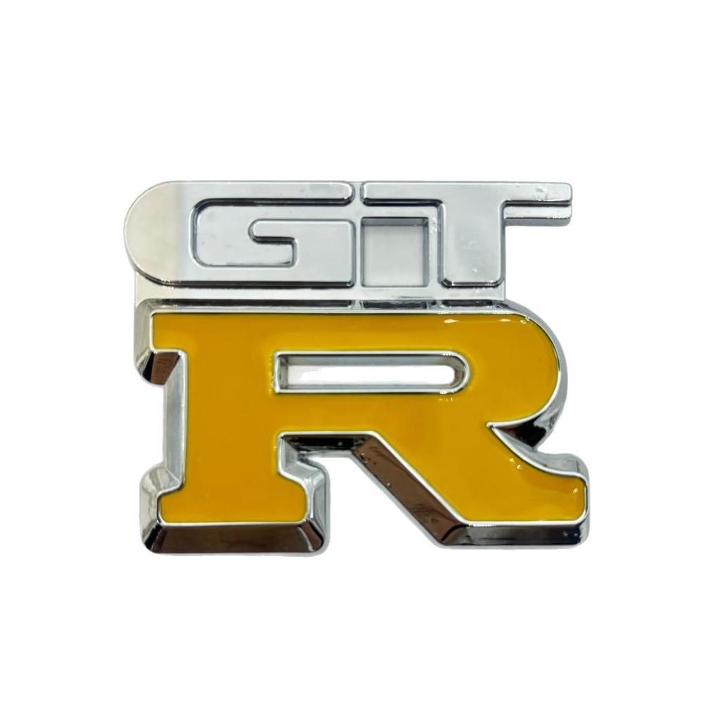 3D Metal GTR Emblem: Rear Trunk Decorative Sticker for Car Modifications
