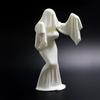 Gothic Bride Figurine 3D Printed Halloween Ghost Bride Statue 3D Printed Female Ghost Desktop Figurine Home Desktop Decoration