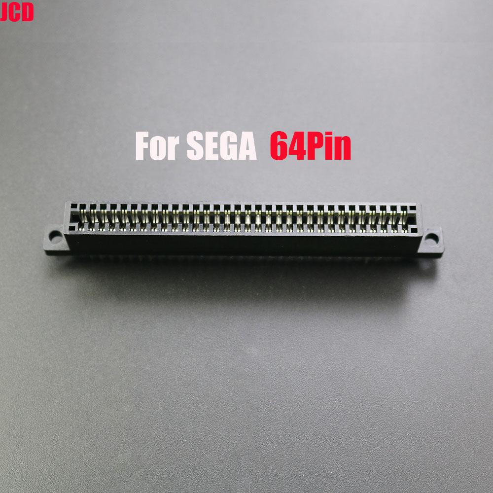 JCD 1pcs For SNES N64 SEGA FC Connector Game Card Slot 62pin 50pin 64pin 60pin For SEGA Genesis N64 SNES FC Clone Console