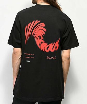 4 Hunnid von Yg Stay Dangerous Twist Unisex T-Shirt Schwarz