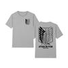 Attack On Titan Survey Corps Rival Levi Eren Yeager mikasa ackerUnisex Vintage Tshirt Cotton Unisex T shirt New Tee Tshirt Women Tops