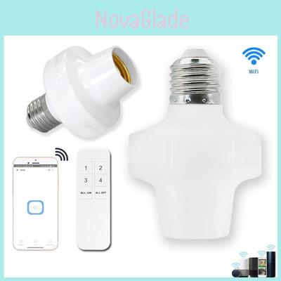 Gniazdo inteligentne Wifi E26 E27 ze zdalnym sterowaniem do automatyki domowej