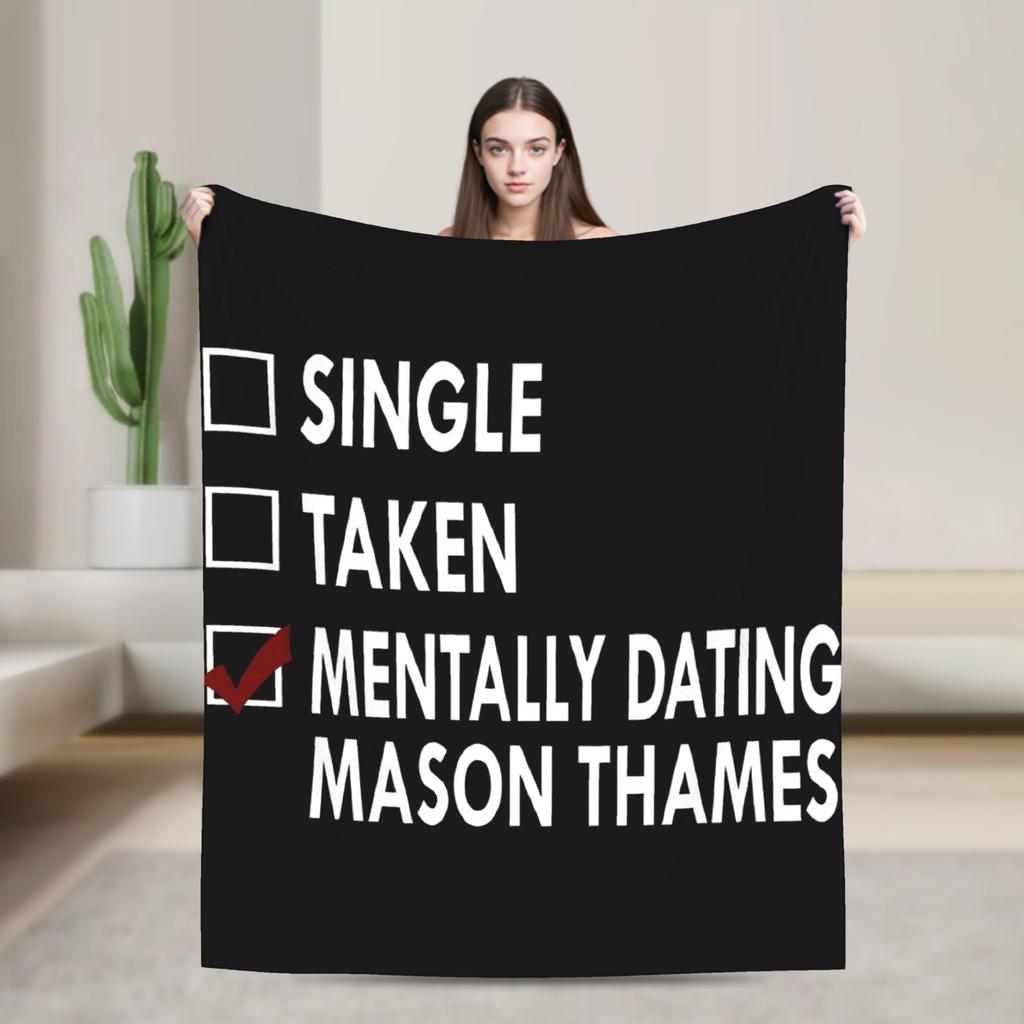 Mason Thames Decken Qualität Warm Weich Bettwäsche Überwürfe Frühling Picknick Outdoor Ästhetik Tagesdecke