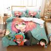 Anime SPY×FAMILY Bedding Set Anya Forger Duvet Cover Set Microfiber Single Queen King Twin Full Size Duvet Cover For Gifts
