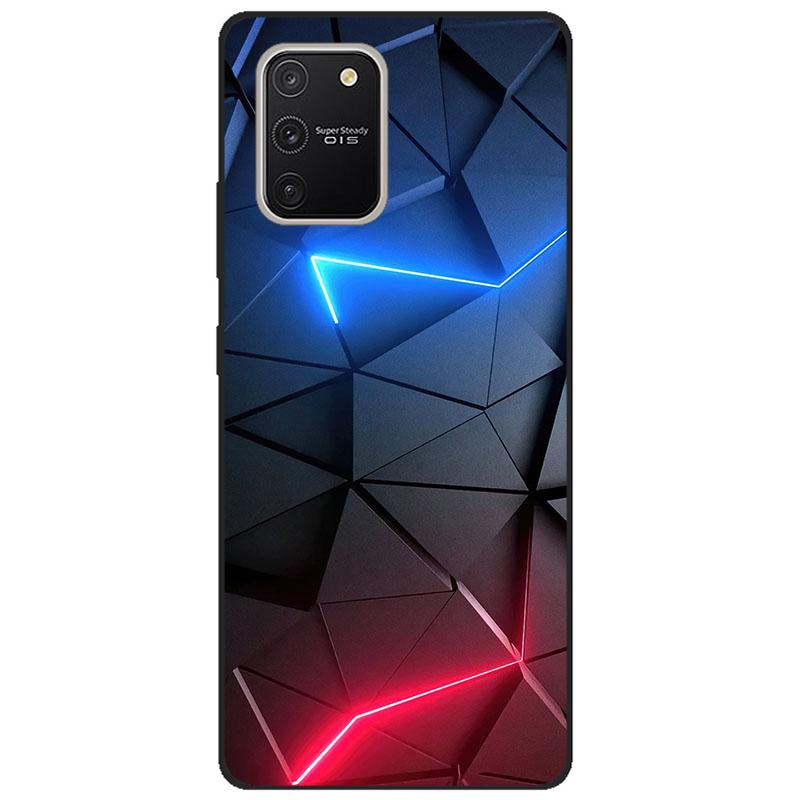 For Samsung Galaxy S10 Lite Case G770F Silicone Black Soft Back Cover for Samsung S10 Lite Case 2020 TPU S10Lite Cover S 10 Lite