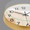 Nordic Style Wall Hung Clock Simple Silent Wall Clock Mute Clock Hanging Clock  Living Room