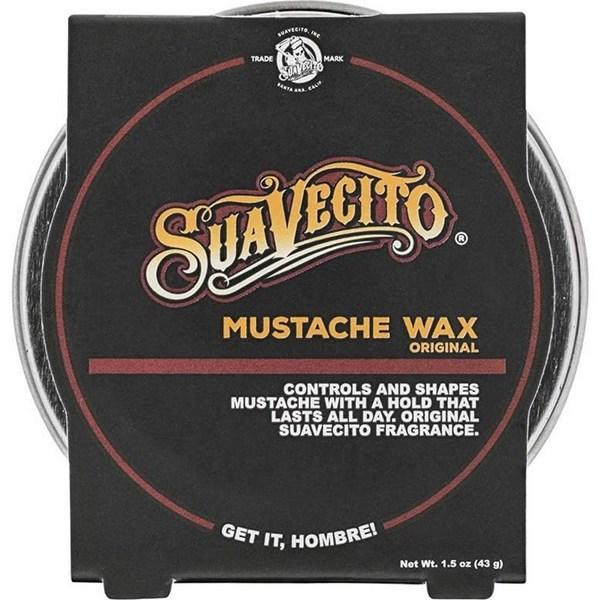 

Suavecito Mustache Wax Original, 1 шт, 43г, лучшие мужские средства для волос из Кореи