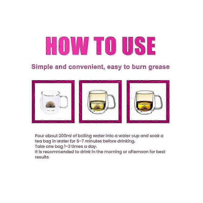 5packs Detox Colon Cleanse Herbal Tea Night Tea Weight Loss, Diet, Slimming Tea Bags