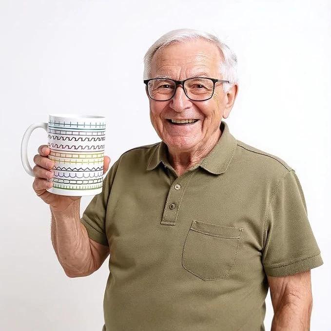 Creative Hidden Message Ceramic Coffee Cup