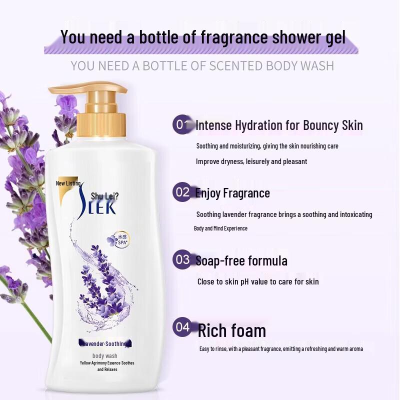 

SLEK Lavender Soothing Body Wash