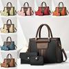 Set Three Piece Handbag Single Shoulder Crossbody Bags Color Splicing Gifts