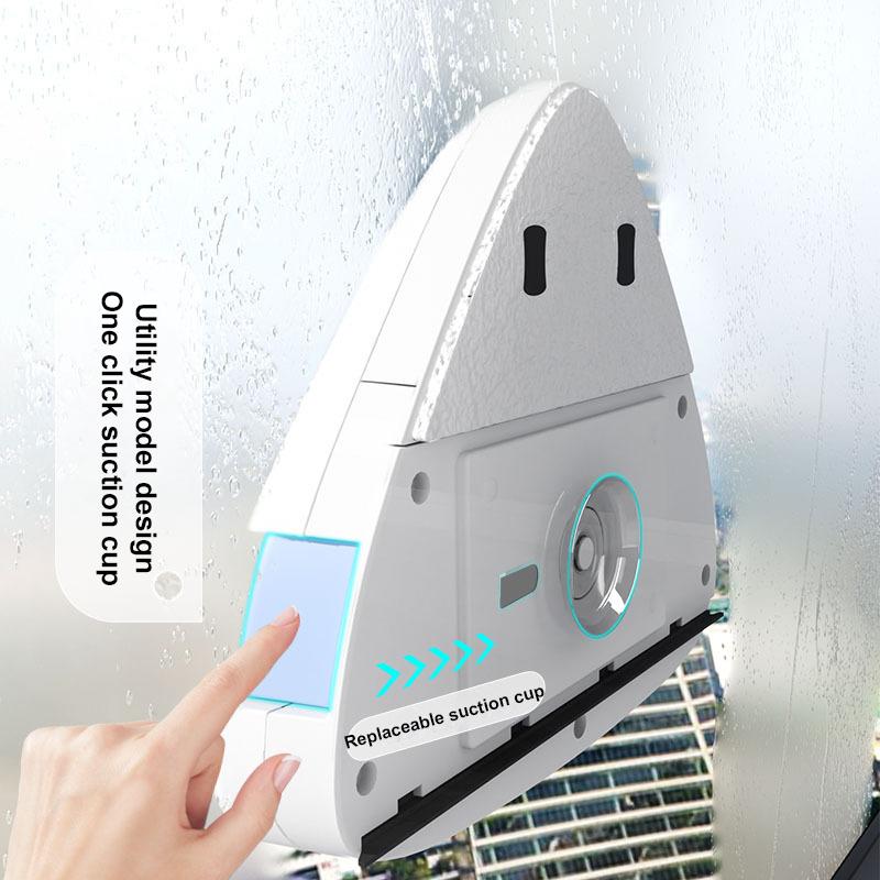Neuer doppelseitiger Fensterreiniger, einstellbarer magnetischer Saugglasreiniger, Haushaltsreinigung, verdickter Klassenreiniger