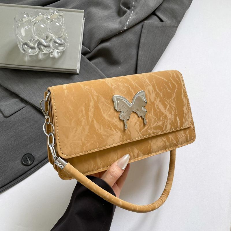 Today's Popular Small Bag Women's New Bow Chain Fashion Shoulder Bag Texture Underarm Women's Bag