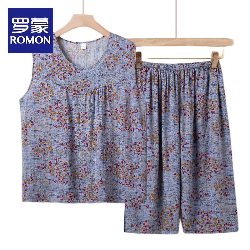 ROMON Women s Summer Sleeveless Lounge Set 2XL