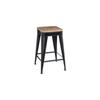 Joris Metal Stool Small Model Atmosphera - Black