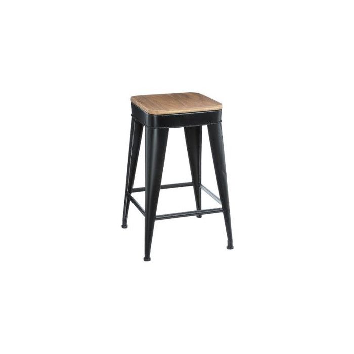 Joris Metal Stool Small Model Atmosphera - Black