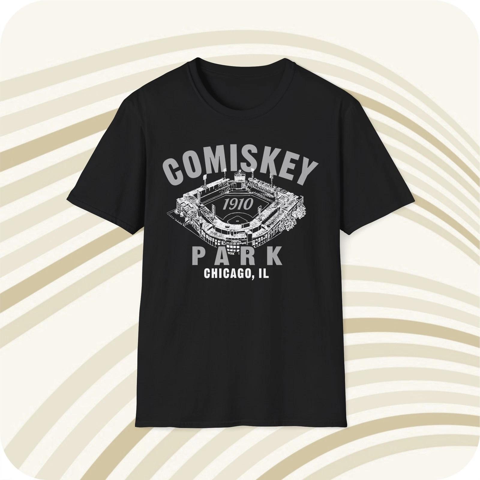 Comiskey Park 1910 Classic Cut Baseball T shirt - Chicago White Sox S