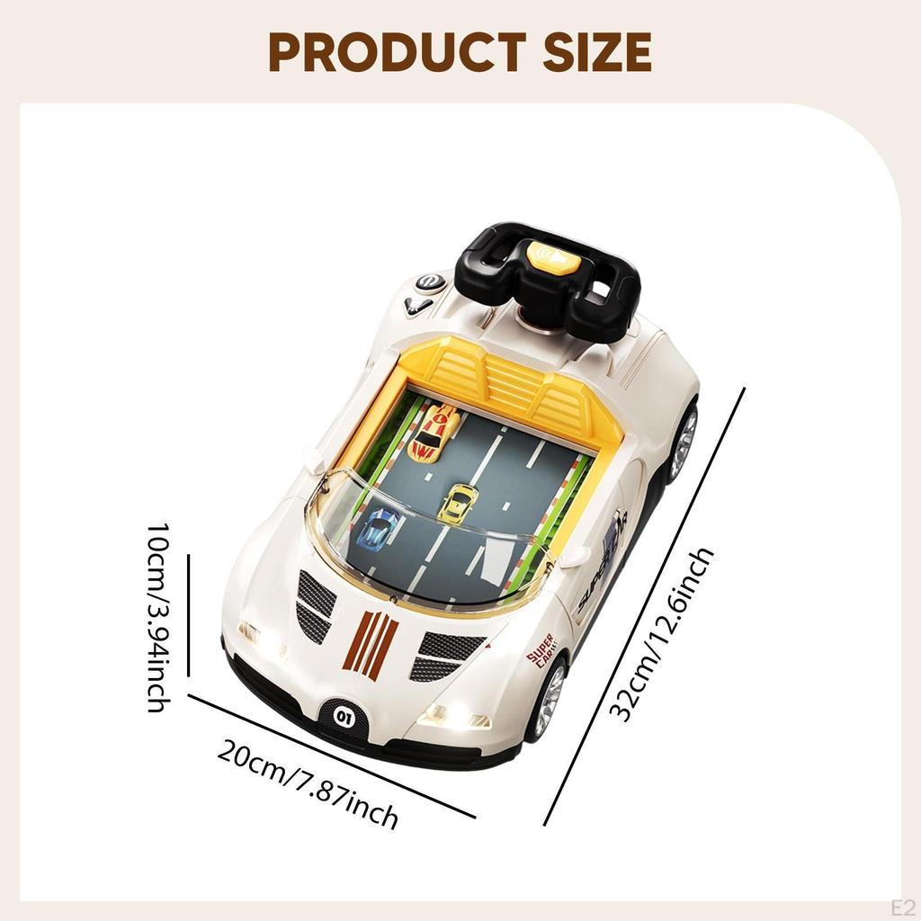 Musical Steering Wheel Toy Educational Learning Simulated Driving Game Christmas Birthday Gift