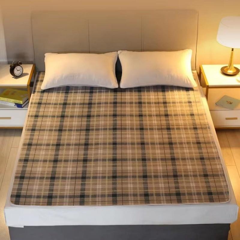 Protetor de Cama Lavável para Incontinência de Adultos Impermeável Reutilizável Protetor de Colchão Espessado Super Absorvente Camada Respirável de Algodão Ecológico Cuidados com Idosos