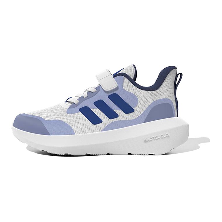 Adidas Fortarun Slip Resistant Low Top Kids' Running Shoes White Blue Kids' Sneakers IF4097