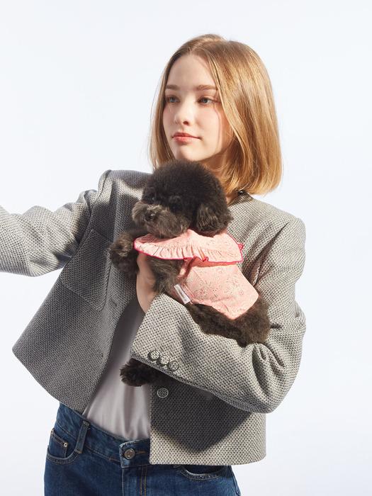 

MIMINKO Flower Big Collar Blouse [DW3SB1040] 41_Olive_L_04