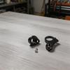 Schwarze Oberfläche CNC-Aluminium Schaltauge Hinterradschaltauge Steckachse Schaltauge