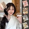 7Pcs/Set Velvet for Girls Ponytail Holder Solid Color Hair Scrunchies Hair Accessories Women Hair Band