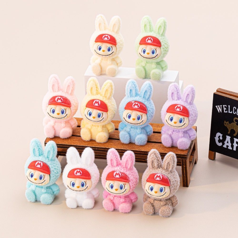 Plush Bunny Accessories, Trendy Toys, Cute Pendants, Dolls, Blind Boxes, Cartoon Car Decorations