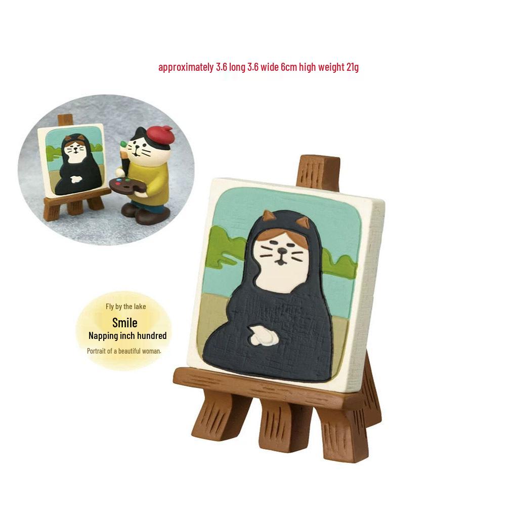 Handgefertigtes Miniatur-Holzfrosch-Schaukelstuhl-Ornament - DIY Dekorationszubehör