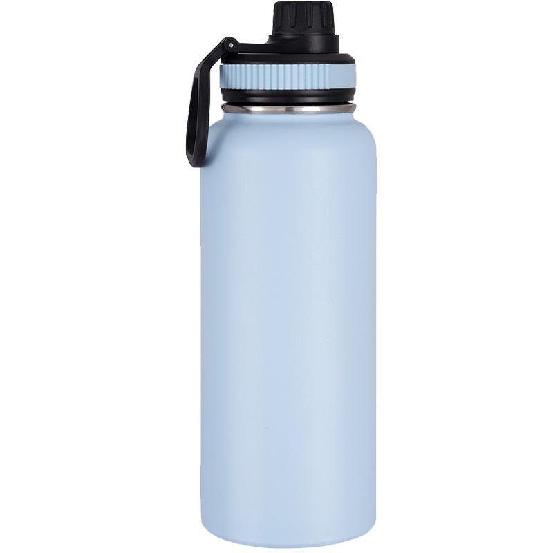 40oz Space Jug Double Vacuum Wide Mouth Travel Camping Water Bottle Gym Water Bottle Thermal Flask for Sports