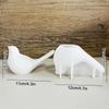 2Pcs Silicone Bird Molds, 3D Bird Resin Concrete Mold, Unique Animal Epoxy Resin Casting Mold