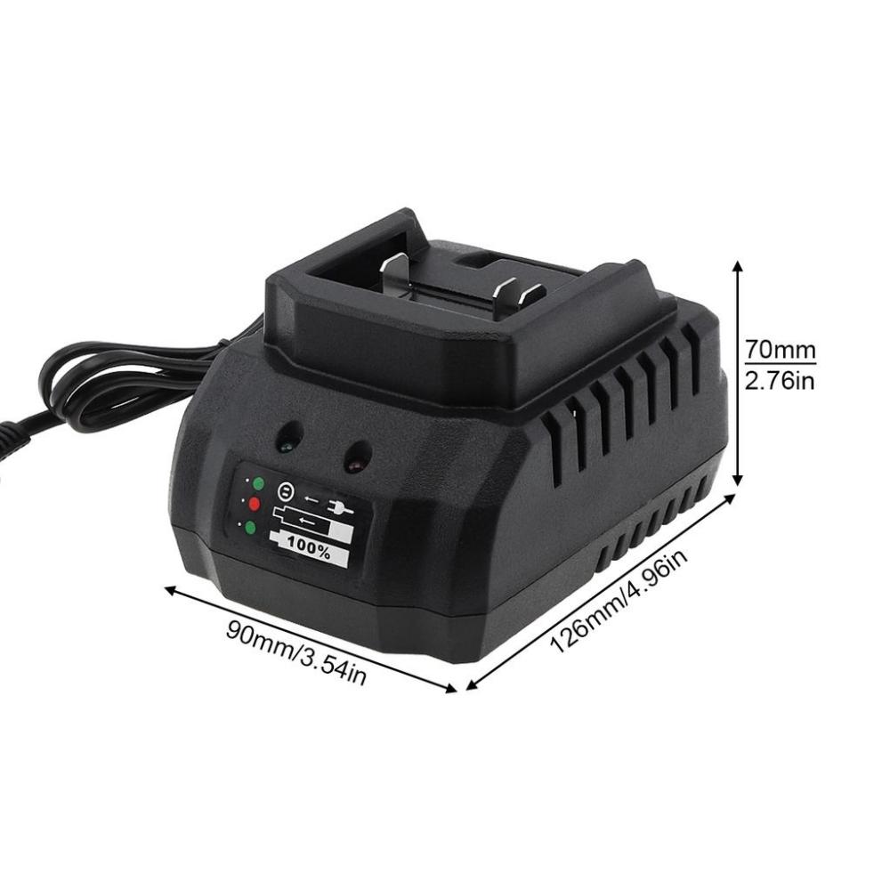 For 18V 21V Fast Charger for Drill Impact Wrench Grinder Power Tool Battery Charger