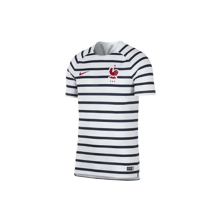 

Nike France 2018 World Cup Pre-Match Short-Sleeve Top White 893359 XL