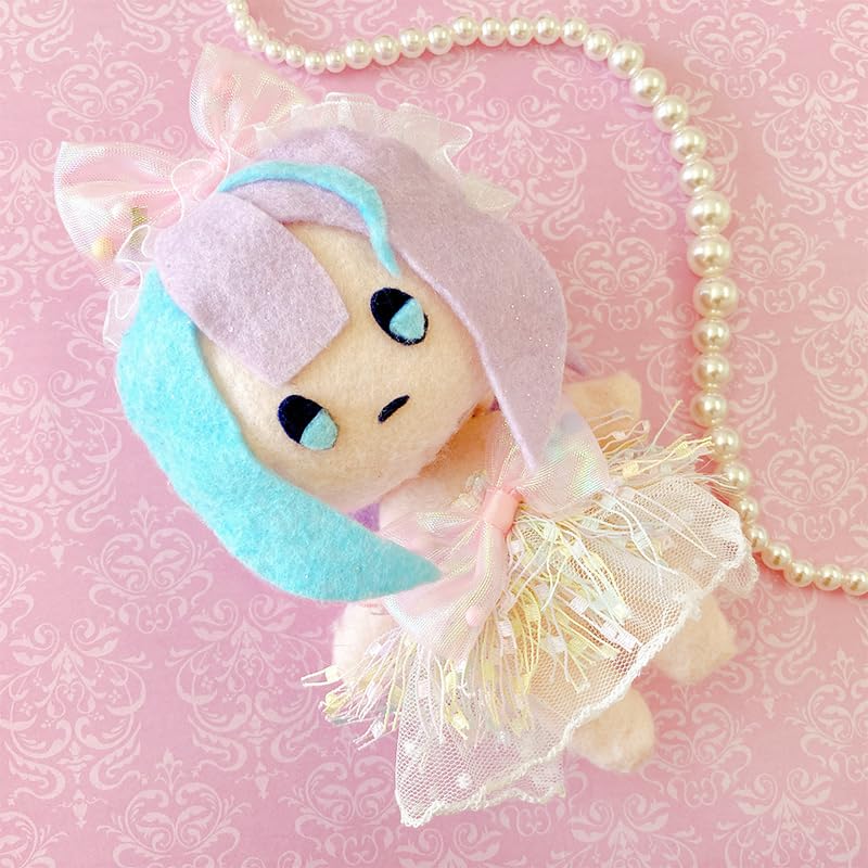 [Plushie Clothes] Pink Party Dress for Plush Toys (10-15cm) by g.triger. Perfect for Oshi-Nui (Plushie) activities. [Product Code: 0 ...