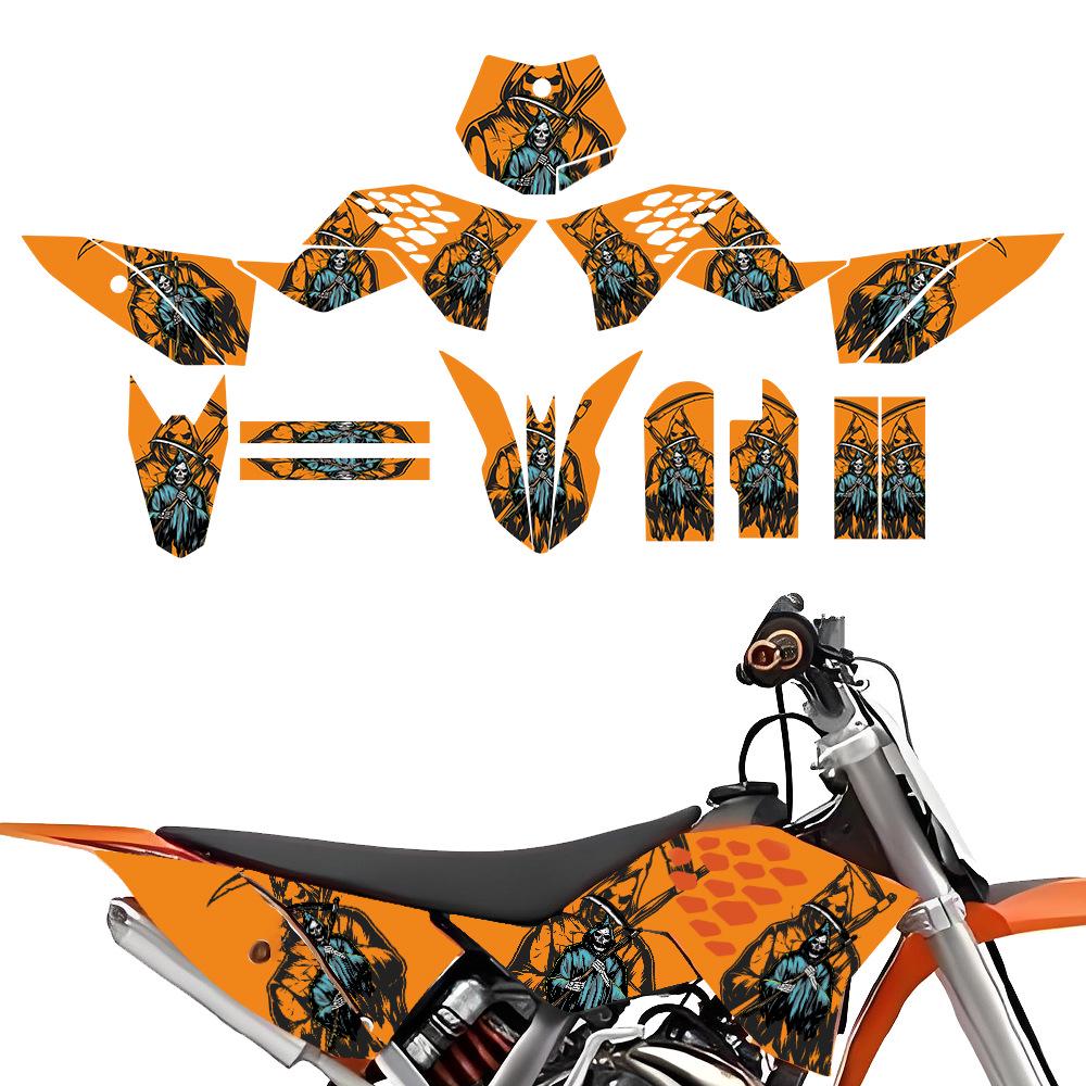 KTM 50cc SX 50 2009-2015 Off-Road Motorcycle Outer Shell Sticker Decal.