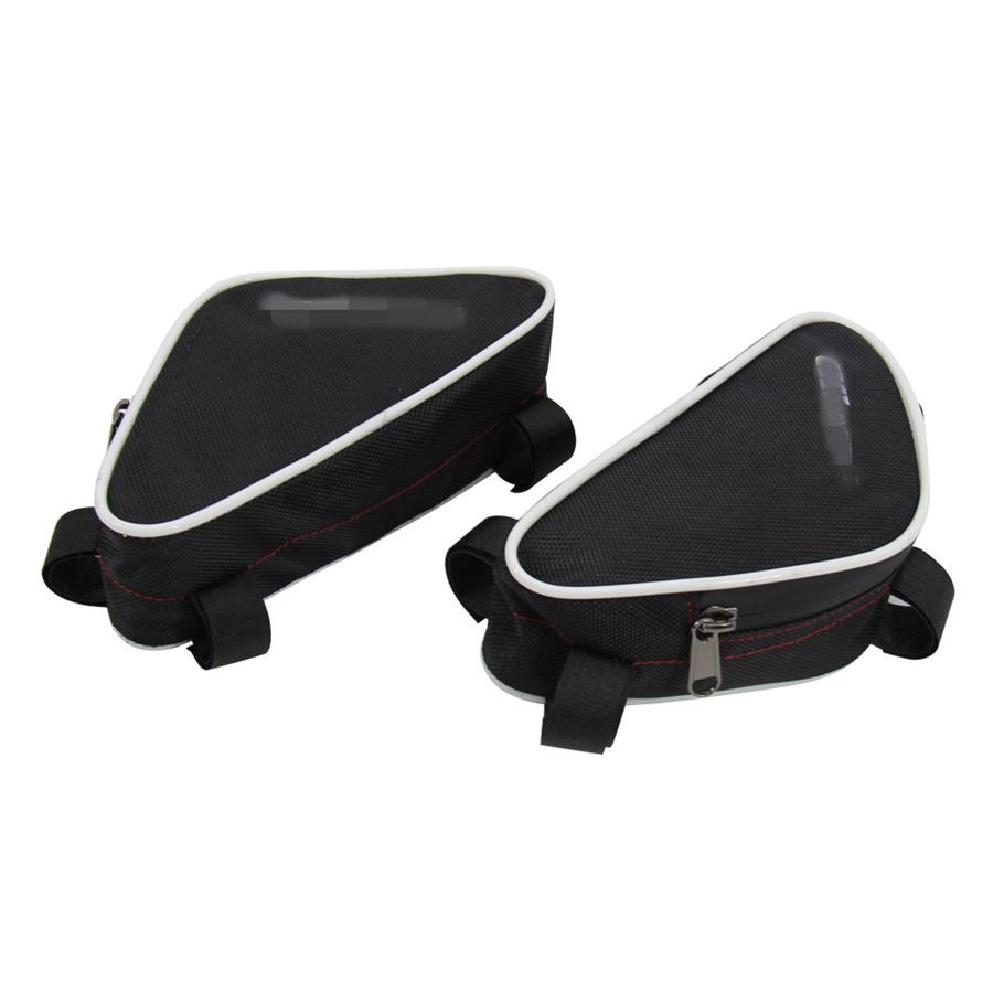 2x Waterproof Motorcycle Frame Crash Bar Placement Bag Fit For BMW F800GS F700GS