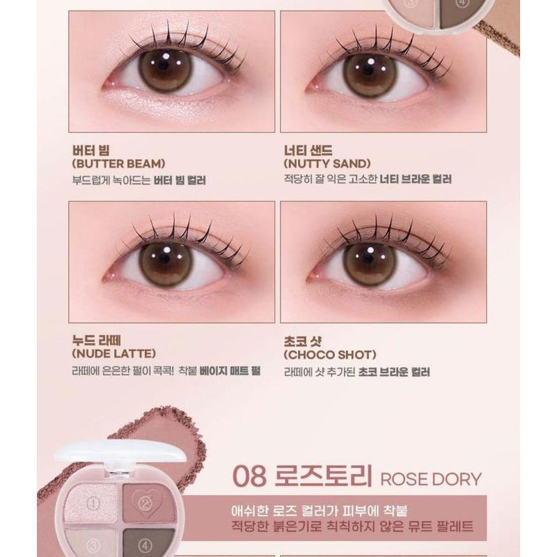 Colorgram Tintin Dory Eyeshadow Palette - 8 Types