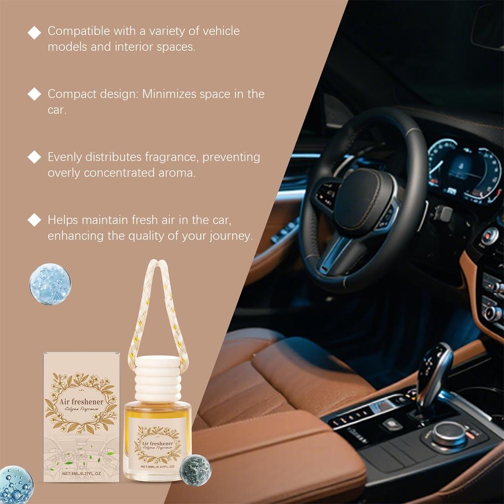 The Gulongwei Freshener Has A Remarkable Effect, A Long Service Life, And Can Purify And Soothe The Driving Environment Inside The Vehicle,8ML