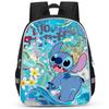Stitch Peripheral Anime Backpack Men'S And Women'S School Bags
