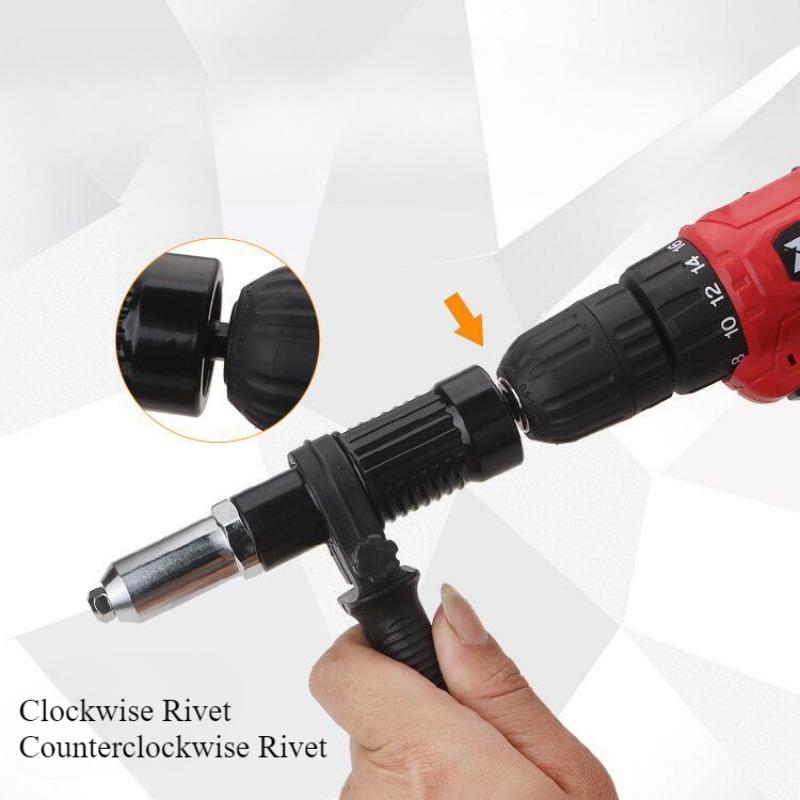 Professional Electric Rivet Nut Gun Machine Core Pull Accessories Cordless Riveting Drill Adapter Riveter Insert Portable Tools