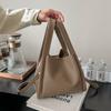 Borsa a Spalla Femminile Stile Coreano Grande Capacità Borsa a Tracolla Borse con Manico Superiore in Pelle Quotidiana