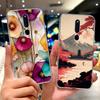For Oppo F11 Case CPH1913 CPH1911 Colorful Flowers Painted Cover Soft Silicone Phone Case For Oppo F11 Pro F 11 OppoF11 Pro Bags