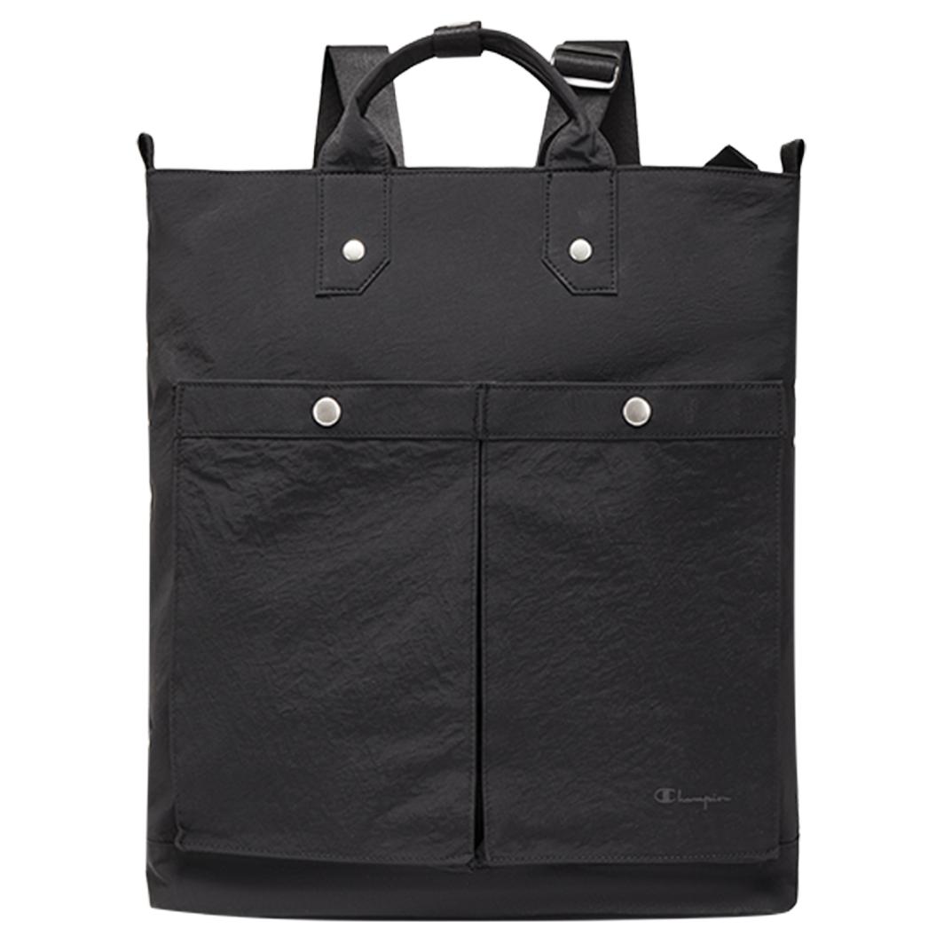 Champion Casual Versatile Waterproof Nylon Backpack Unisex Backpack U5DACPU61 Black
