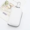 Multifunctional PU Leather Key Holder Bag Zipper Closure Compact Design Key Case Waist Hanging Key Organizer Car Keys