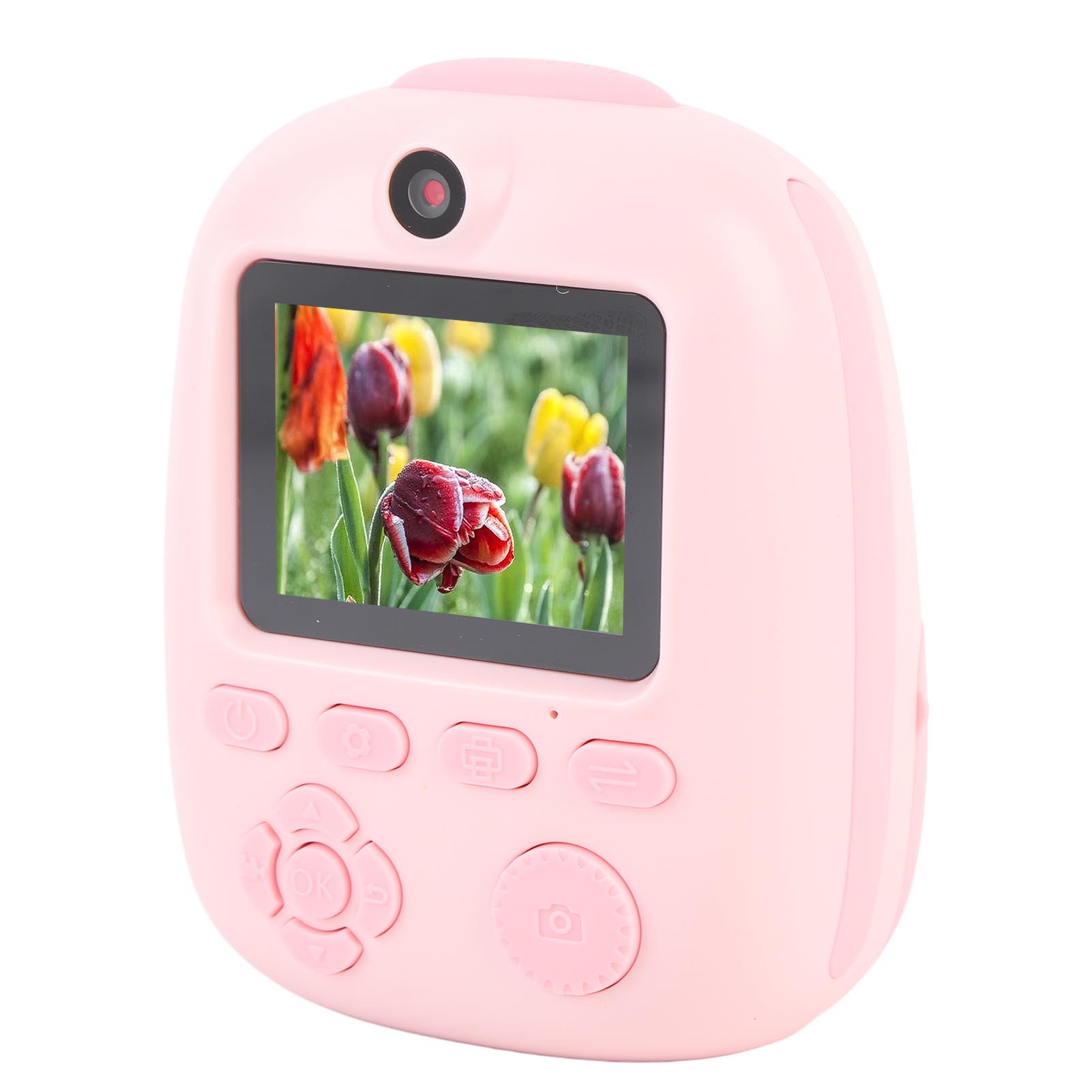

Print Digital Camera 26MP HD 2 Inch Screen Cute Portable Camera with LED Light 32G Memory Card for Birthday Xmas Gifts