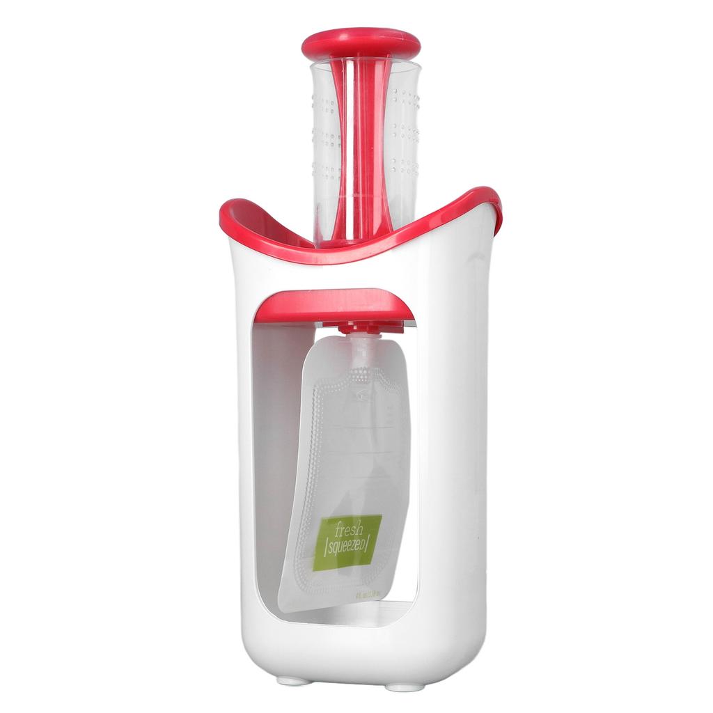 Baby Squeeze Station Fruit Puree Squeeze Station Infant Baby Food Maker with Squeeze Bag Home