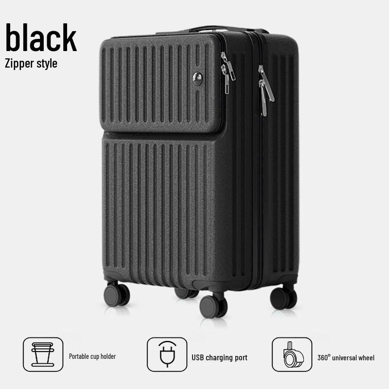 Yuzhan Smart Carry-on Luggage with USB and Cup Holder