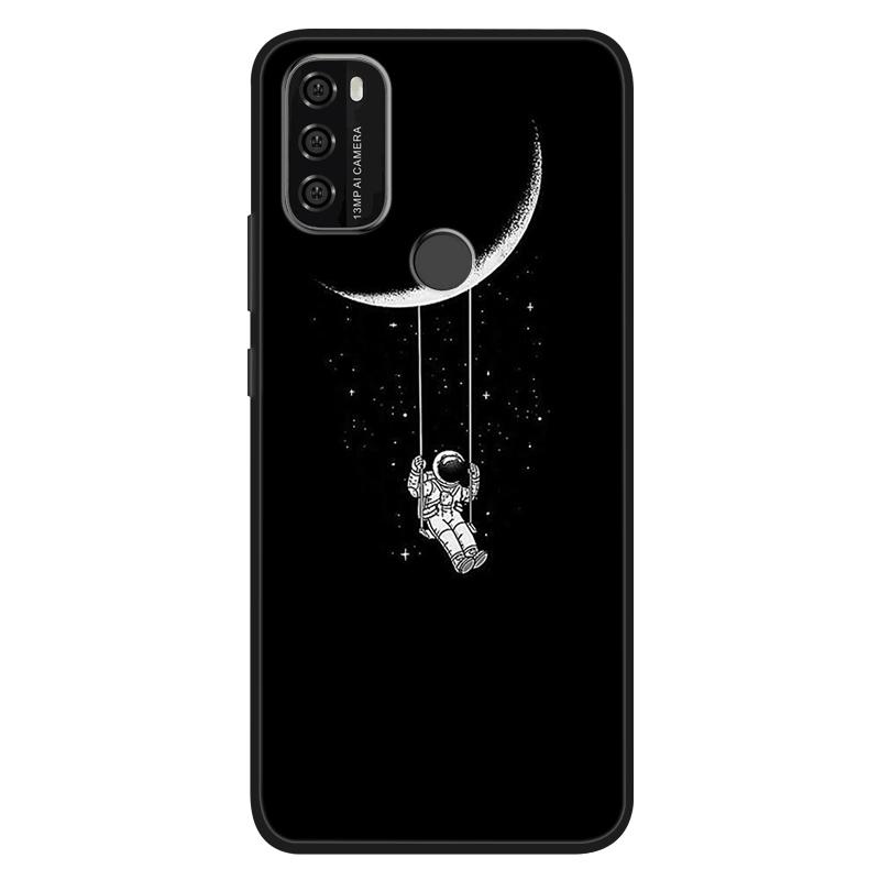 For Blackview A70 Case A 70 Capa Silicone Cute Cats Painted Soft Black Cover for Blackview A70 Pro Cover A70Pro TPU Coque Cases