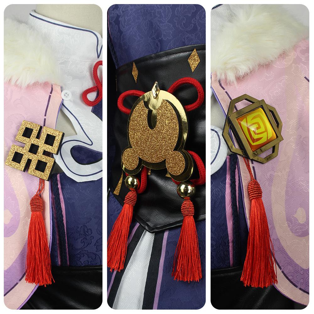 Game   YunJin Cosplay Costume Anime Chinese Opera Outfit Yun Jin Lolita Dress Women Party Role Play Clothing