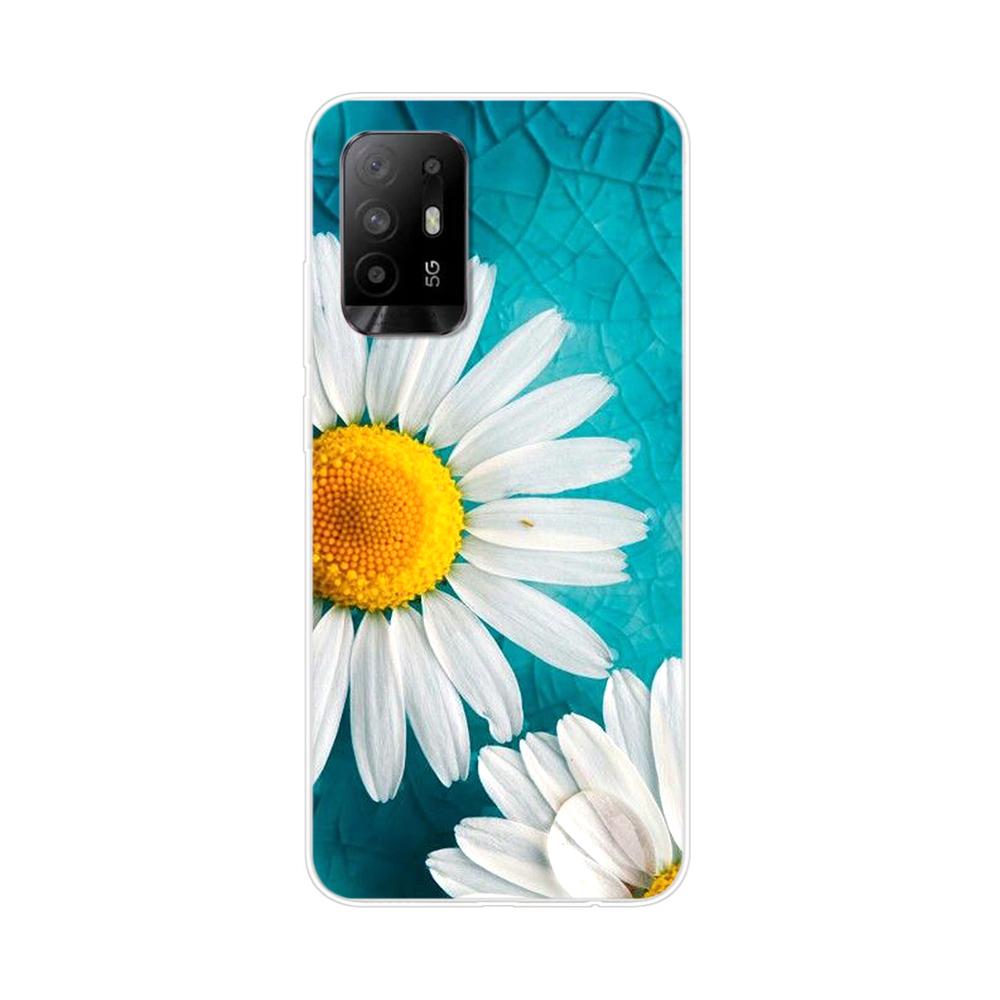 Hülle für Oppo Reno5 Z Hülle Blume Tier Hülle Silikonhülle für OPPO Reno 5Z Reno 5 Z 5G 6.43'' Hülle Bumper Handyhülle Coque